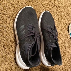 ADIDAS black and white sneakers